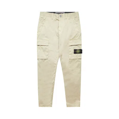Pre-owned Stone Island Cargo Pants 'cream' | Men's Size 29 In White