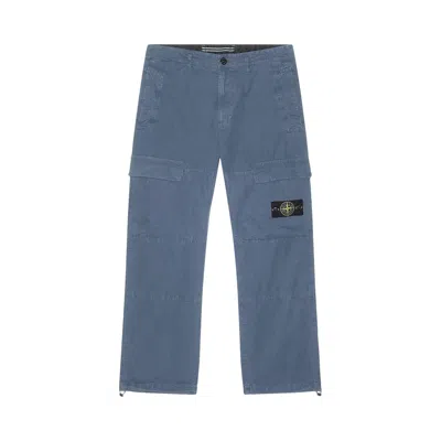 Pre-owned Stone Island Cargo Pants 'dark Blue' | Men's Size 32