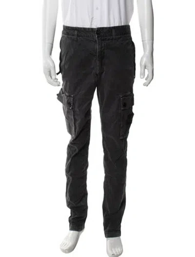 Pre-owned Stone Island Cargo Pants In Gray