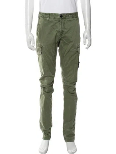 Pre-owned Stone Island Cargo Pants In Green