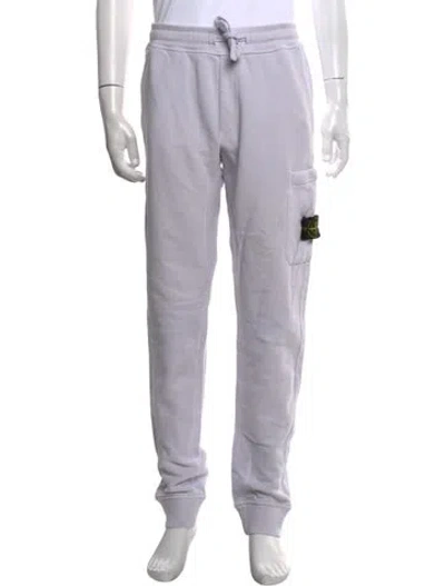 Pre-owned Stone Island Cargo Pants In Grey/purple