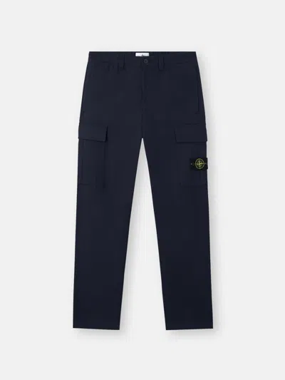 STONE ISLAND STONE ISLAND CARGO PANTS IN PANAMA COTTON
