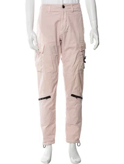 Pre-owned Stone Island Cargo Pants In Pink