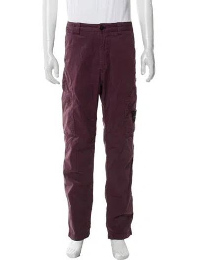 Pre-owned Stone Island Cargo Pants In Purple