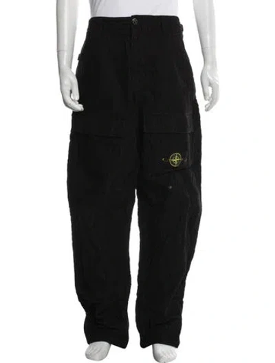 Pre-owned Stone Island Cargo Pants W/ Tags In Black