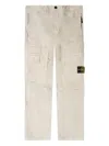 Stone Island Cargo-pocket Logo-appliqué Trousers In Multi
