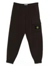 Stone Island Track Pants In Black