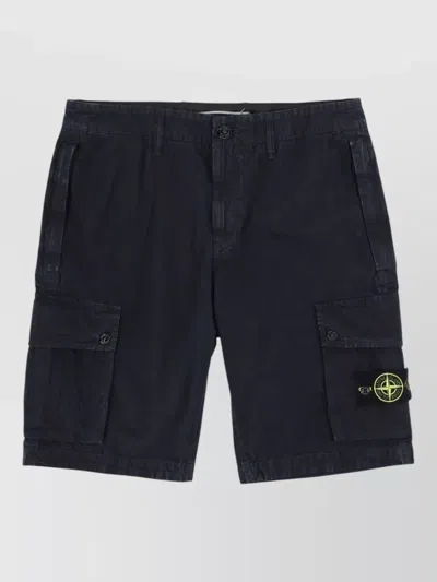 STONE ISLAND COTTON CARGO SHORTS