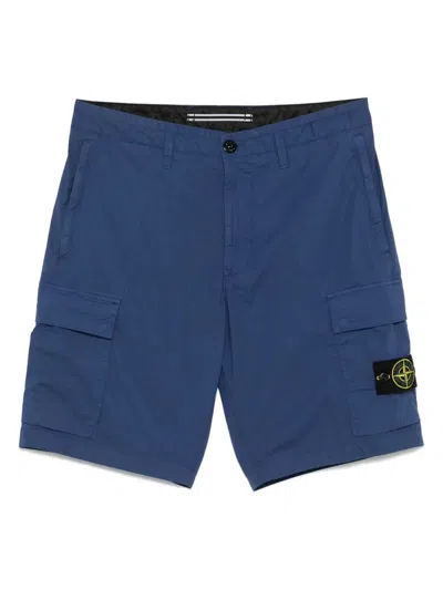 STONE ISLAND STONE ISLAND CARGO SHORTS STRETCH COTTON TELA 'PARACADUTE'