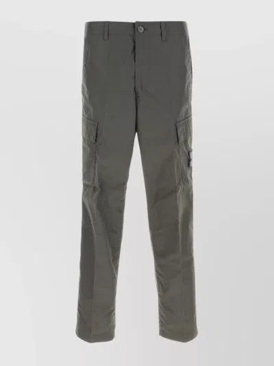 STONE ISLAND CARGO TROUSERS FEATURING MULTIPLE POCKETS