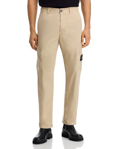 Stone Island Cargo Trousers In Neutral
