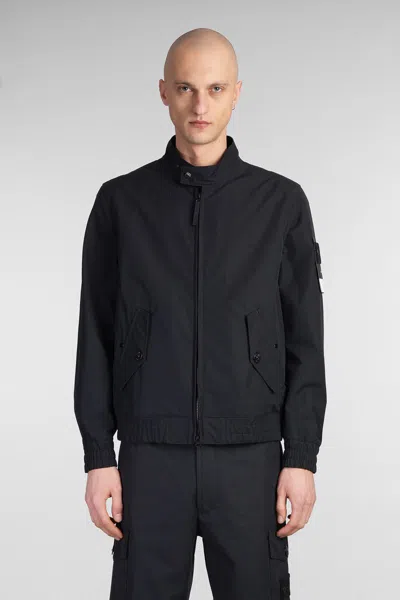 Stone Island Casual Jacket In Black