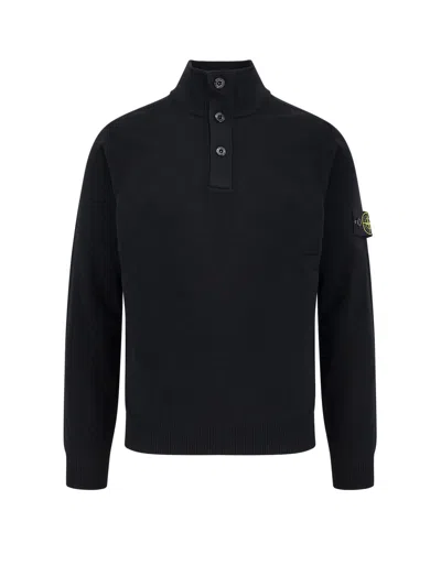 STONE ISLAND CERTIFIED VIRGIN WOOL SWEATER
