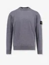 Stone Island Compass-badge Sweater In Gray