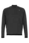 Stone Island Long Sleeve Sweater With Ribbed Cuffs And Hem In Gray
