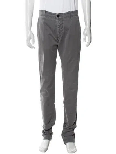 Pre-owned Stone Island Chinos In Gray