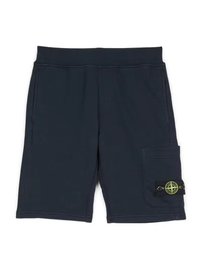 STONE ISLAND CLASSIC BADGE SWEAT SHORTS