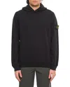 Stone Island 6100033 Organic Cotton Diagonal Fleece 'old' Effect