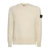 Stone Island Cotton Blend Sweater In Neutrals