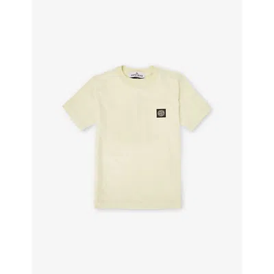 Stone Island Kids' Clorofilla Classic Short-sleeve Cotton-jersey T-shirt 2-12 Y