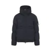 Stone Island Down Parka In Cordura Ripstop Matt Nylon In Blue