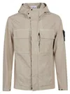 Stone Island Coat In Neutral