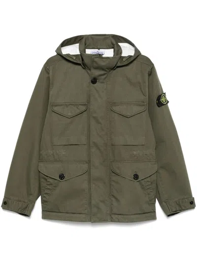 Stone Island Coat Clothing In V0054 Military Green