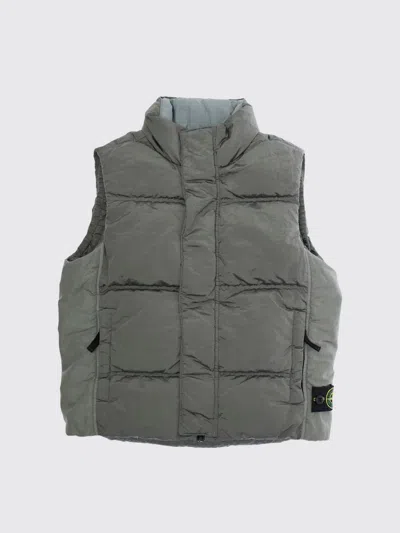 STONE ISLAND WAISTCOAT STONE ISLAND JUNIOR KIDS COLOR GREY,H43164020