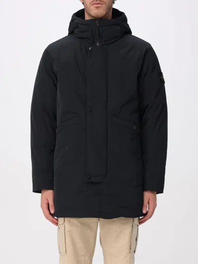 Stone Island Coat  Men Color Black