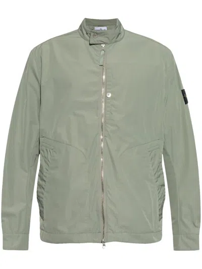 Stone Island Coat In V0055 Sage
