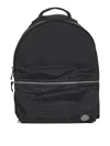 Stone Island Coated Nylon Backpack In Black
