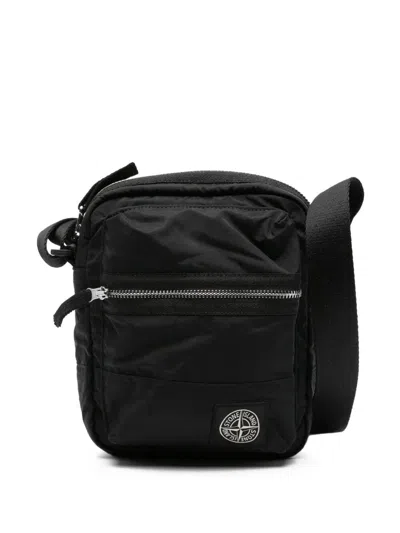 Stone Island Coated Nylon Pouch Bag