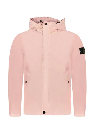 Stone Island Coats In Pink