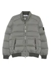 Stone Island Quilted Zip-front Jacket
