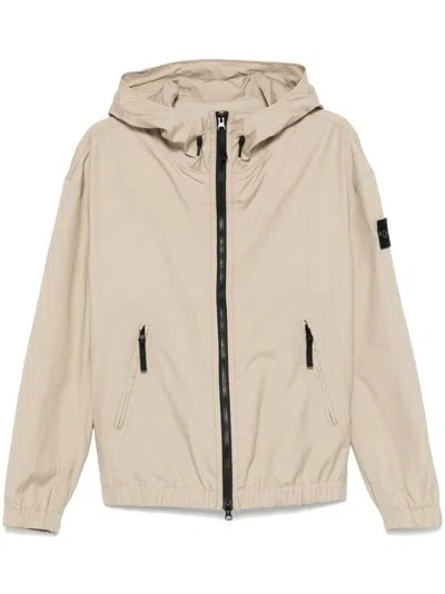 Stone Island Coats In Beige