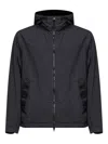 Stone Island Coats Blacks And Greys In Black