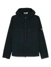Stone Island Supima Cotton Twill Stretch-tc Jacket In Blue