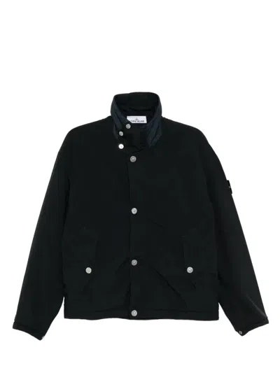Stone Island Coats In Blue