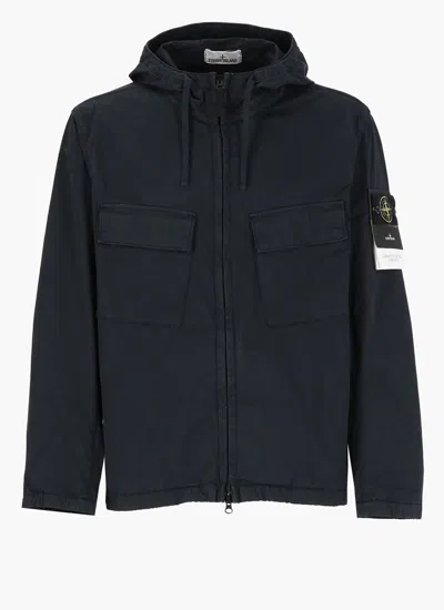 Stone Island Coats Blue