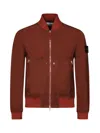 Stone Island Coats In Burgundy