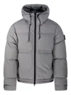 Stone Island Puffer In Grey Polyamide In Gray