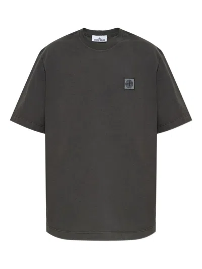 Stone Island Combed Organic Cotton Jersey T-shirt