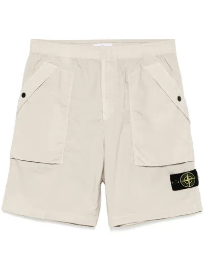 STONE ISLAND STONE ISLAND COMFORT FIT SHORTS STRETCH COTTON TELA 'PARACADUTE'