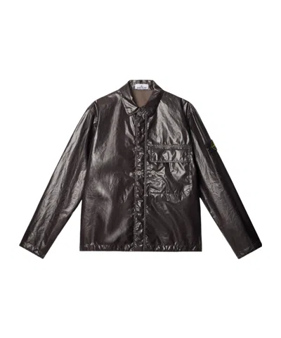 STONE ISLAND COATED OVERSHIRT