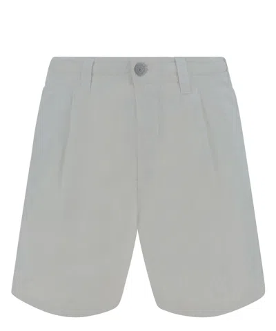 Stone Island Comfort Shorts In White