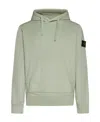 Stone Island Hoodie In Green