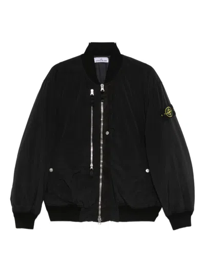 STONE ISLAND COMPASS-BADGE BOMBER JACKET