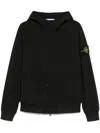 Stone Island Compass-badge Bomber Jacket In Black