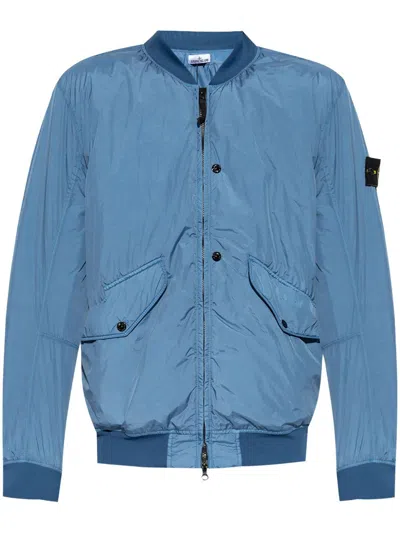 STONE ISLAND COMPASS-BADGE BOMBER JACKET