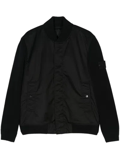 STONE ISLAND COMPASS-BADGE BOMBER JACKET